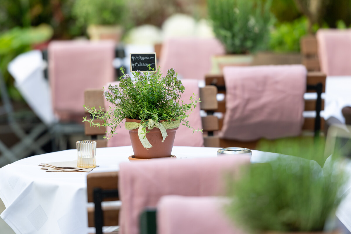 The Chuchi table at Enja Food Zurich